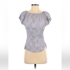 Ines de la Fressange for Uniqlo XS Short Sleeve Blouse